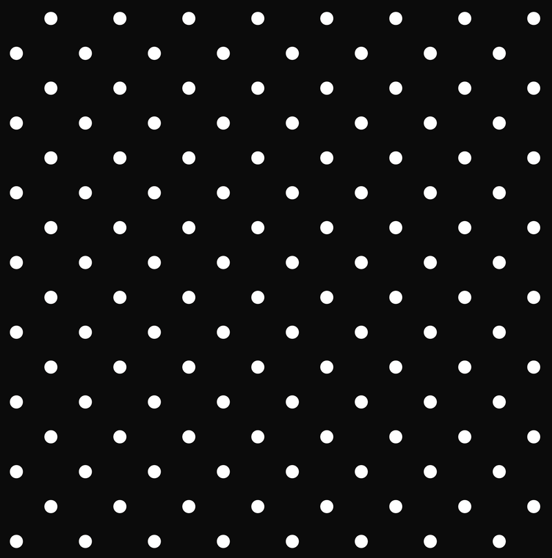 Black White Polka Dots